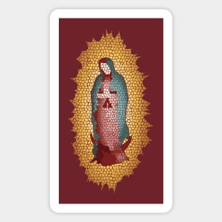 La Virgen de Guadalupe Mexican Catholic Religious Magnet